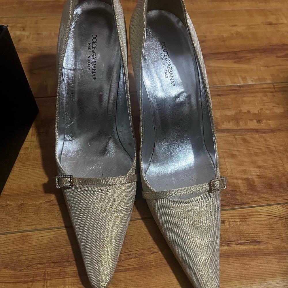 Dolce & Gabbana Women's Gold Heels